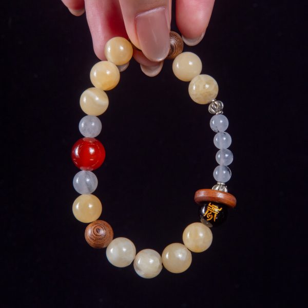 簷渡霧江 Yandu Wujiang Bracelet | Chinese Traditional Luck & Guardian Blessing Beaded Bracelet